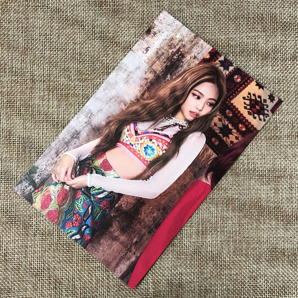 BLACKPINK JENNIE #2 [Pop-Up Store As If It's Your Last] Official Postcard / Gift