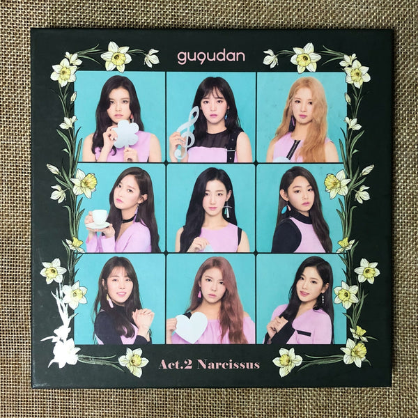 GUGUDAN [ Act.2 Narcissus ] 2nd Mini Album / CD + Photobook, NO PC / New