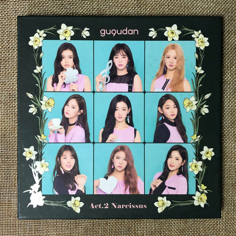 GUGUDAN [ Act.2 Narcissus ] 2nd Mini Album / CD + Photobook, NO PC / New