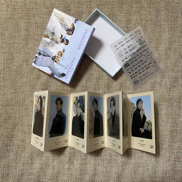 BTS [ Winter Package 2021 Mini Photo Box ] Photocard / New, Rare / Gift