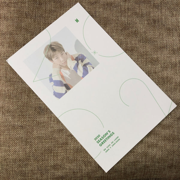 BTS RM [ 2020 Season's Greetings ] Official Limited Mini Poster / New / Gift