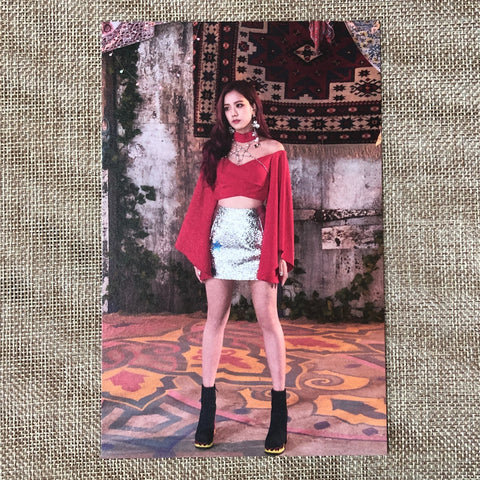 BLACKPINK JISOO #2 [Pop-Up Store As If It's Your Last] Official Postcard / Gift