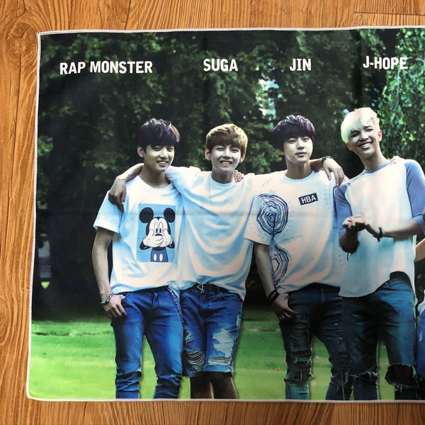 BTS GROUP [ 2nd Muster ZIP CODE 17520 ] Official Goods Slogan / New, Rare / Gift