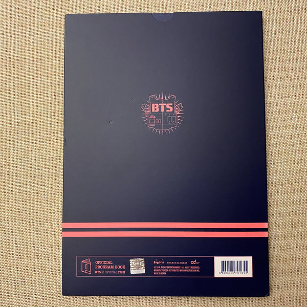 BTS [HYYH Live On Stage Epilogue 2016] Official Program Book / New, Rare / Gift