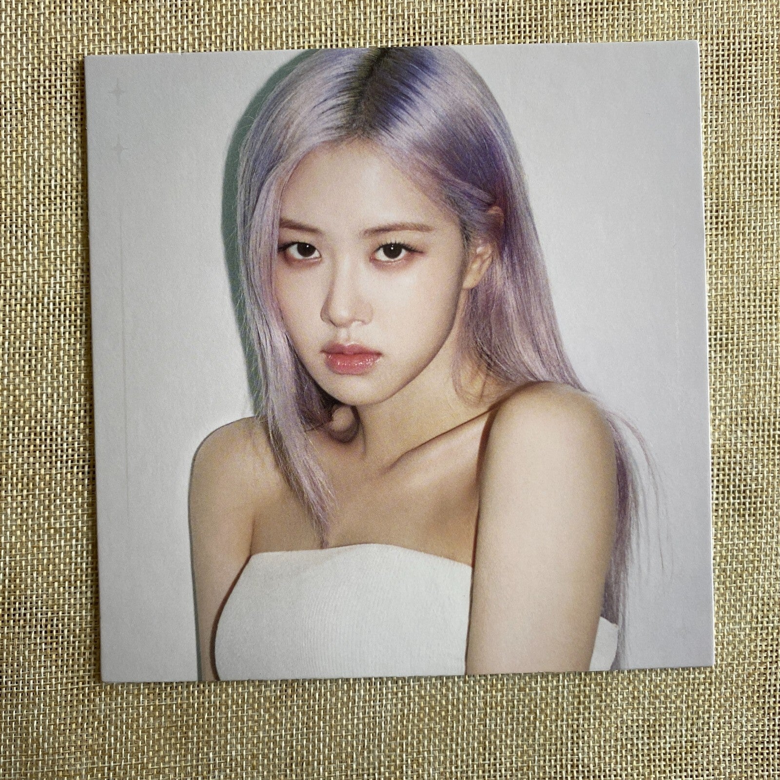BLACKPINK ROSE [THE ALBUM] Official Square Photocard Postcard, 15cm / New / Gift