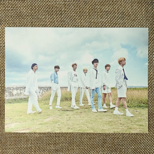 BTS Group [ 2018 Season's Greetings ] Official Limited Postcard / New, Rare/Gift