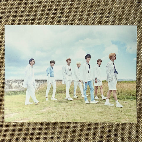 BTS Group [ 2018 Season's Greetings ] Official Limited Postcard / New, Rare/Gift