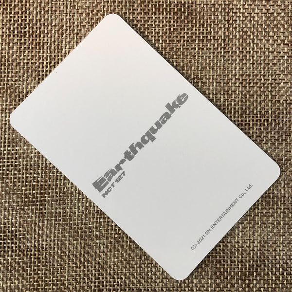 NCT 127 TAEIL [ Earthquake Photopack ] Official Photocard / New / Gift