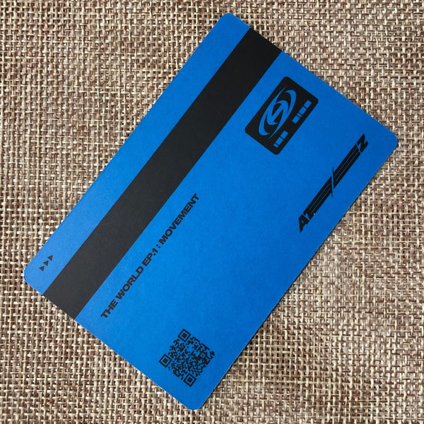 ATEEZ WOOYOUNG [THE WORLD EP.1 : MOVEMENT] Official ID Card Photocard, A Ver.
