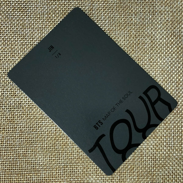 BTS JIN 1/8 [ Map Of The Soul Tour ] Official Mini Photocard / New / Gift