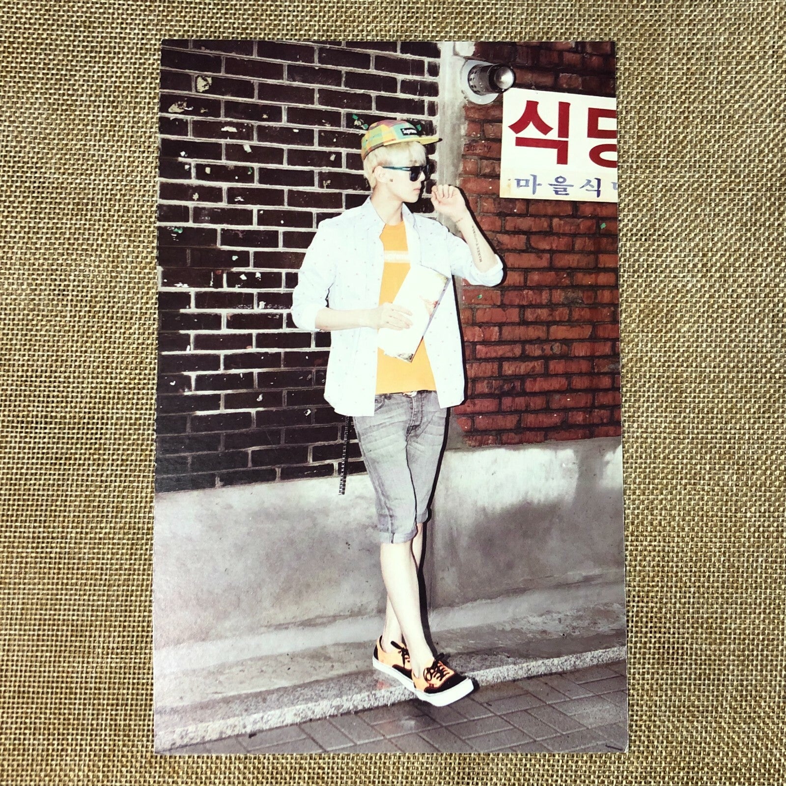 EXO SEHUN [ XOXO GROWL ] Official Postcard, 1st Repackage Album / New / Gift