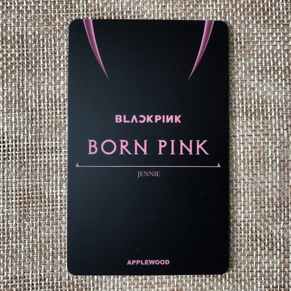 BLACKPINK JENNIE [ Born Pink Applewood POB ] Official Photocard / New / Gift