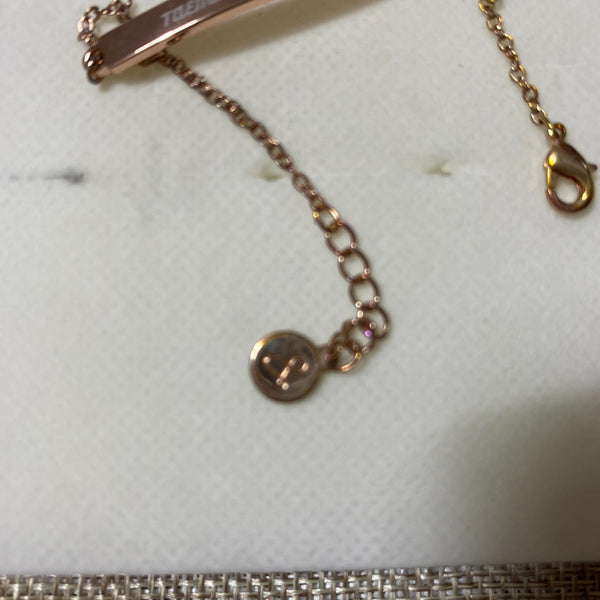 SHINEE [ TAEMIN Birthday Official Bracelet ] Pink Gold, SM / New, Rare / Gift