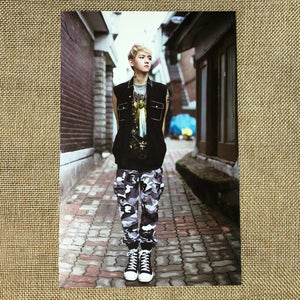 EXO BAEKHYUN #2 [XOXO GROWL] Official Postcard, 1st Repackage Album / New / Gift