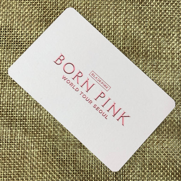 BLACKPINK LISA [Born Pink World Tour Seoul Weverse] Official Photocard / Gift