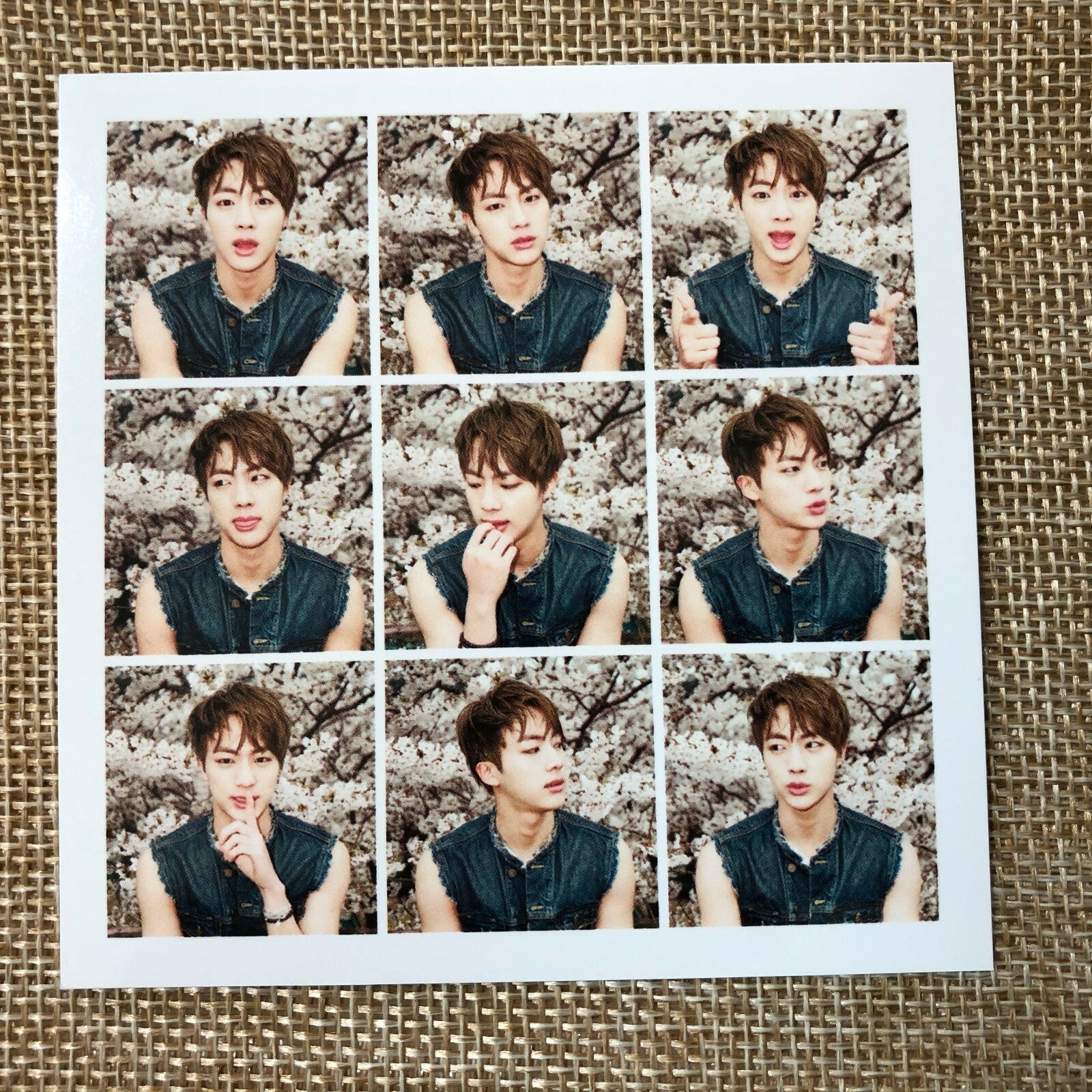 BTS JIN [ HYYH pt.1 ] Official Photocard, The Mood For Love / New, Rare / Gift