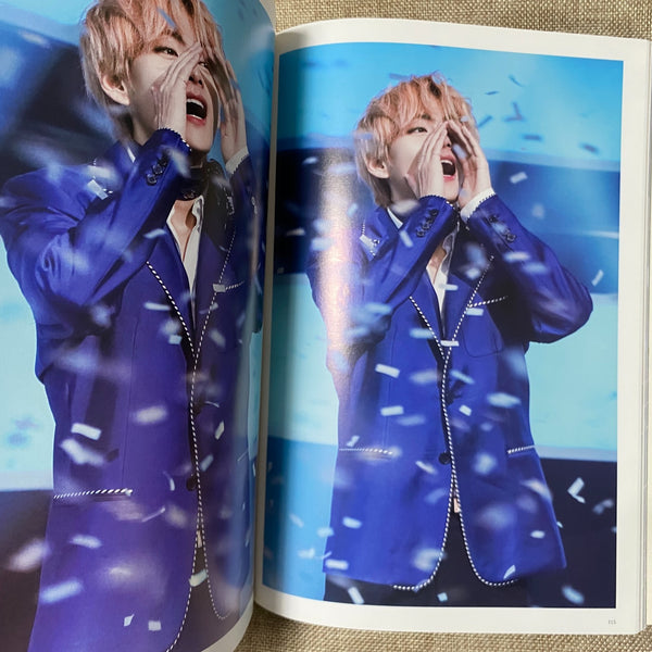 BTS V [ GLEAM DREAM Exhibition Photobook ] Nuna V 420 p, 22x32 cm/Good, Rare /+G