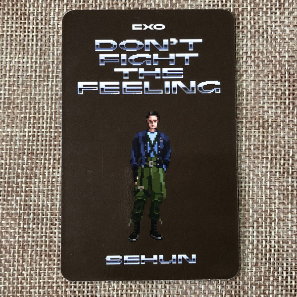EXO SEHUN [Don't Fight the Feeling] Official ID Photocard, Expansion / Gift