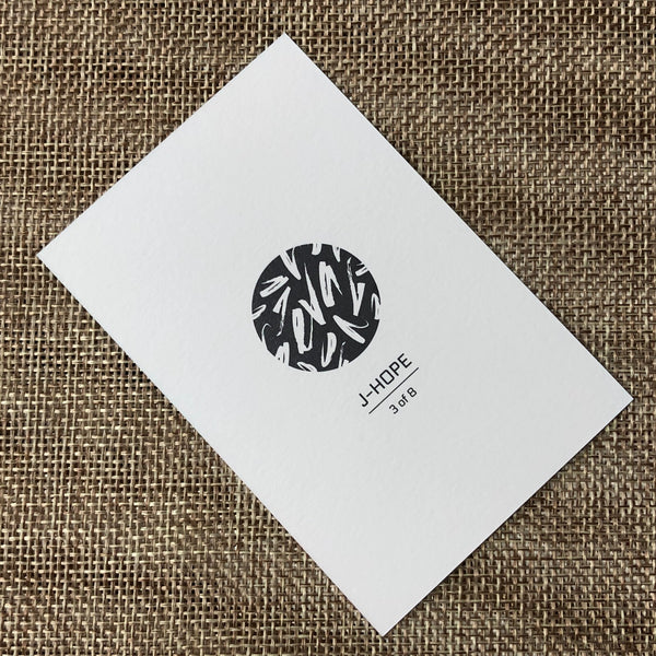 BTS J-HOPE 3/8 [The Wings Tour 2017 Live Trilogy] Official Mini Photocard / Gift