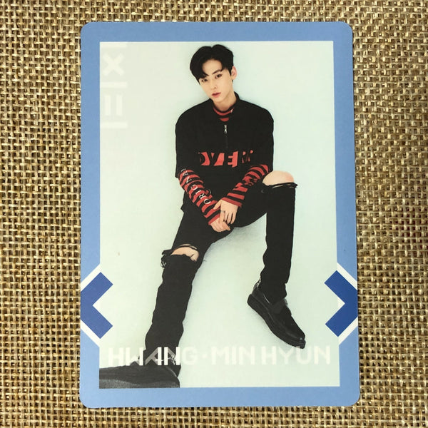 WANNA ONE HWANG MINHYUN [ TO BE ONE ] Official Photocard, Sky ver. / New / Gift