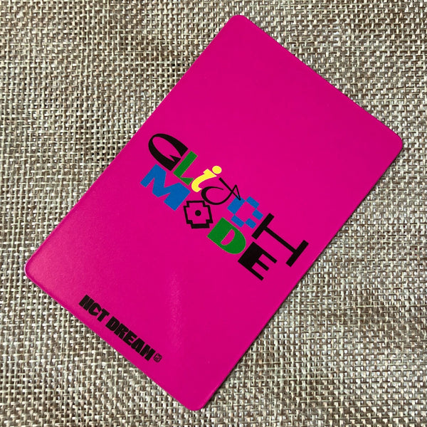 NCT DREAM MARK [ GLITCH MODE ] Official Lenticular Photocard / New / Gift