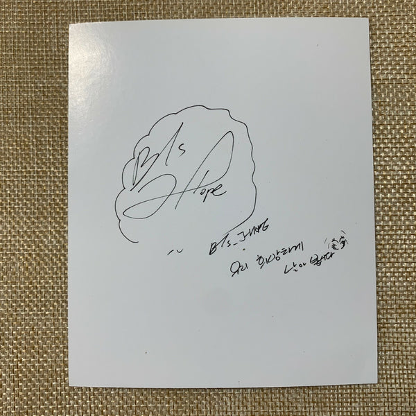 BTS J-HOPE [ WINGS ] Official Polaroid Photocard / New / Gift