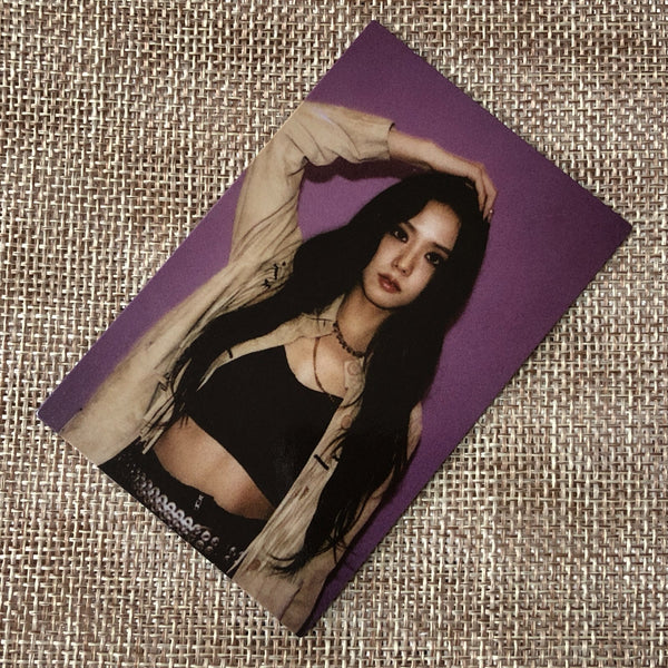 BLACKPINK JISOO #3 [ Lovesick Girls THE ALBUM ] Official Photocard / New / Gift