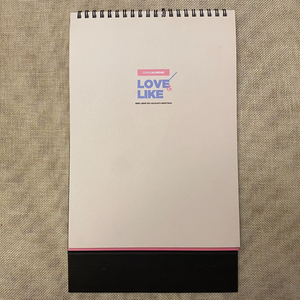 EXO CHEN [ 2018 Exhibition LOVE & LIKE Photo Calendar ] New, Rare / +Gift