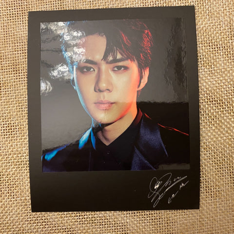 EXO SEHUN [Exo Planet #3 The EXOrDIUM] Official Polaroid Photocard / New / Gift