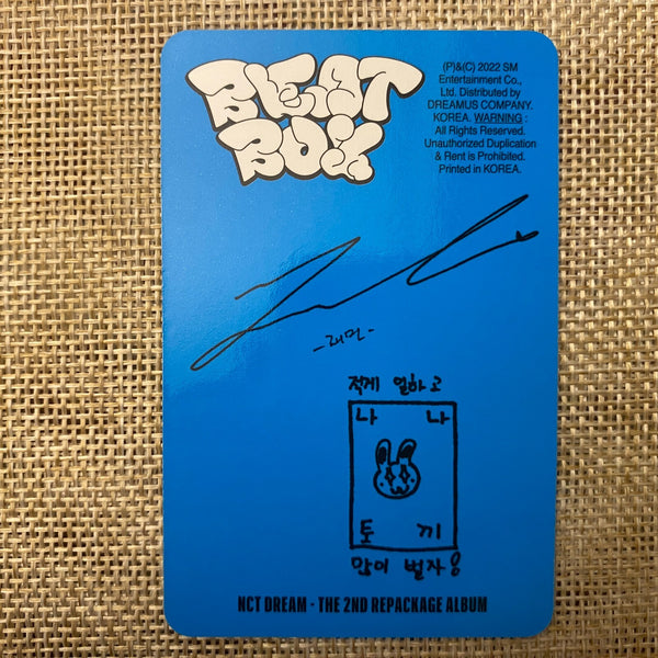 NCT DREAM JAEMIN [ BEATBOX ] Official Photocard, Young Star / New / Gift