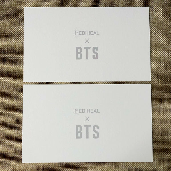 BTS GROUP #7 [ BTS X MEDIHEAL ] Official Postcard SET / New / Gift