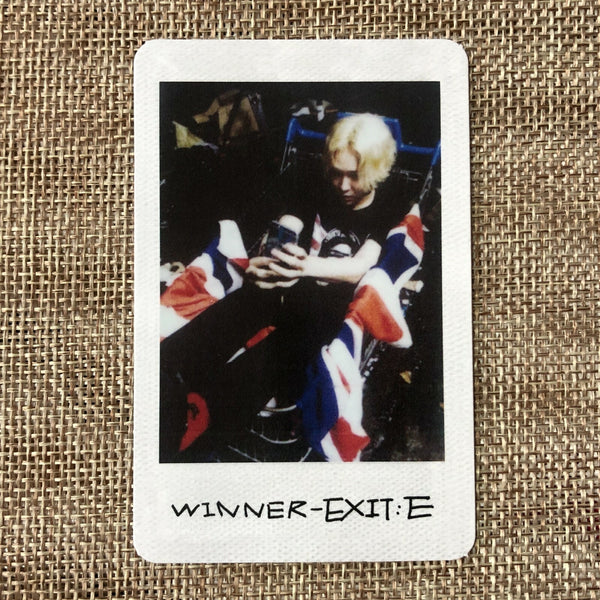 WINNER TAEHYUN #1 [ EXIT : E ] Official Photocard / New / Gift