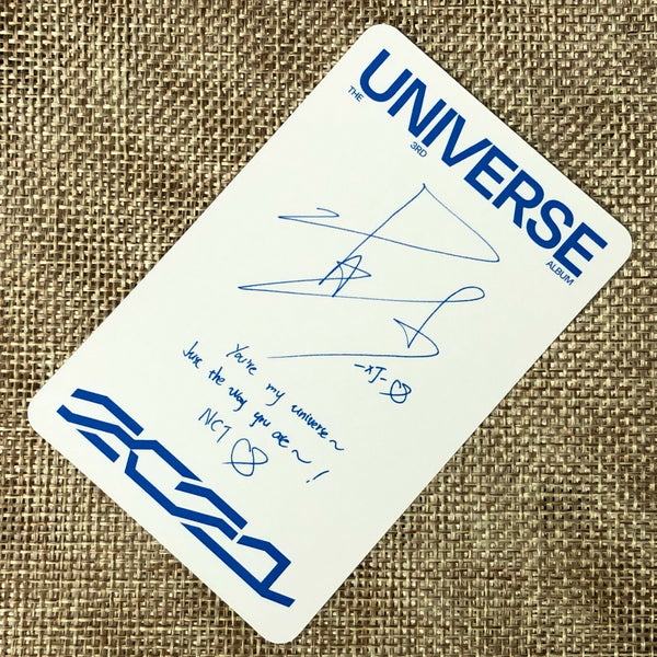 NCT 2021 XIAOJUN [ UNIVERSE ] Official Photocard, Jewel Case Ver. / New / Gift
