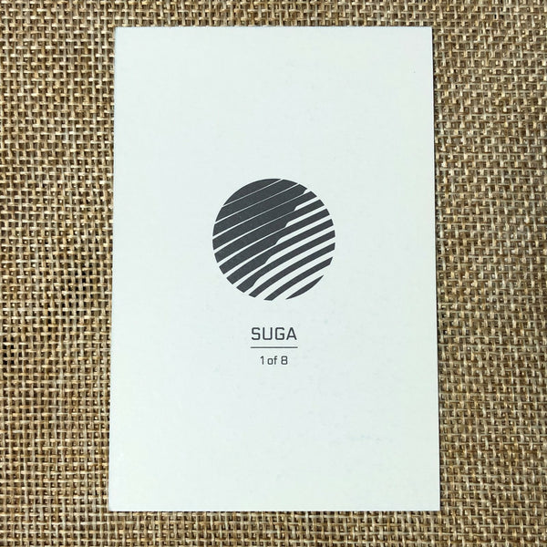 BTS SUGA 1/8 [The Wings Tour Final Concert] Official Mini Photocard / New / Gift