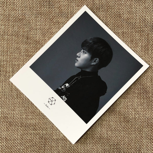 EXO SUHO [ EX'ACT ] Official Polaroid Photocard Set of 2 / Postcard / New / Gift
