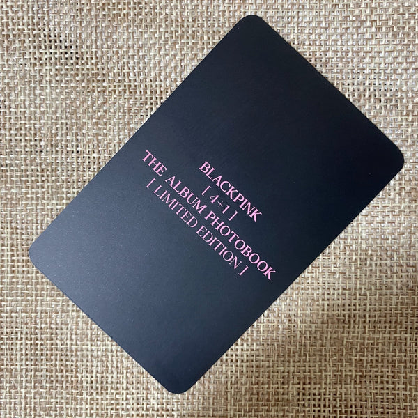 BLACKPINK ROSE [ 4+1 THE ALBUM ] Official Photocard, Photobook POB / New / Gift