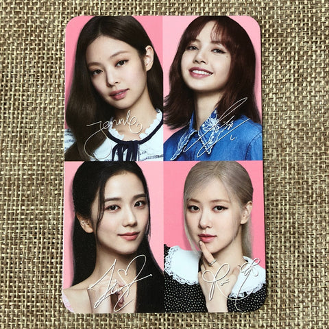 BLACKPINK GROUP #2 [ OREO X BLACKPINK ] Official Limited Photocard / New / Gift