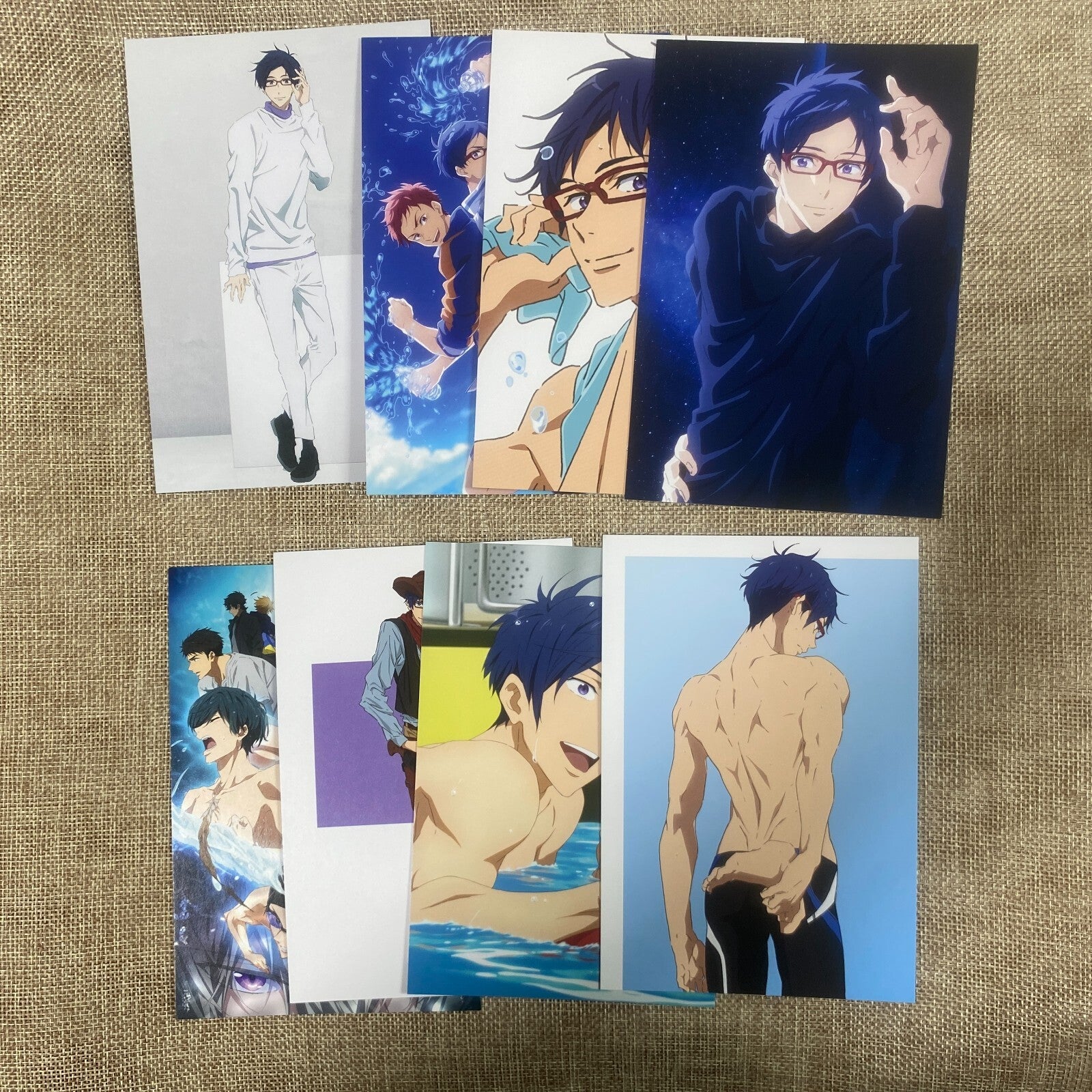 [Free The Final Stoke] Official Postcard Set (8 pcs) | Ryuzaki Rei Ver/New/Gift