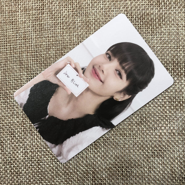 BLACKPINK LISA #1 [ THE GAME Photocard Collection ] Valentine's Ed / New/GFT
