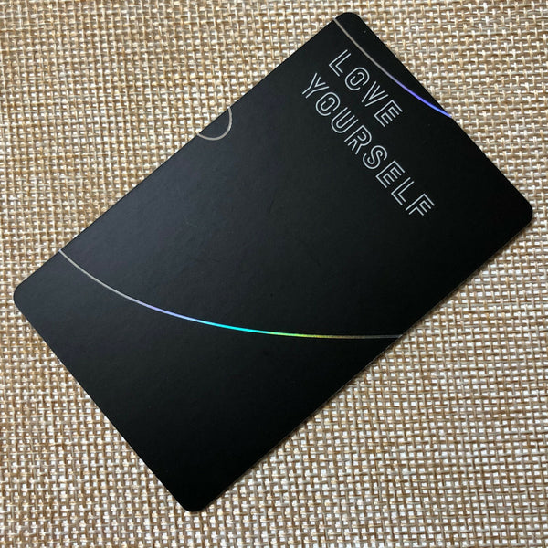 BTS JUNGKOOK [Love Yourself Tear] Official Photocard, R Ver Fake Love / Gift