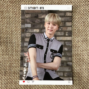 BTS SUGA #2 [ BTS X Smart Uniform ] Official Photocard / New, Rare / Gift