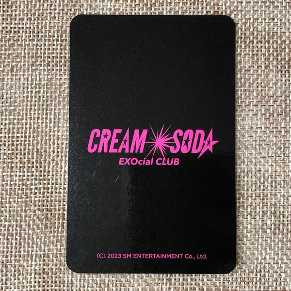 EXO CHEN [CREAM SODA POP-UP] Official Trading Card Photocard, A Ver. / Gift