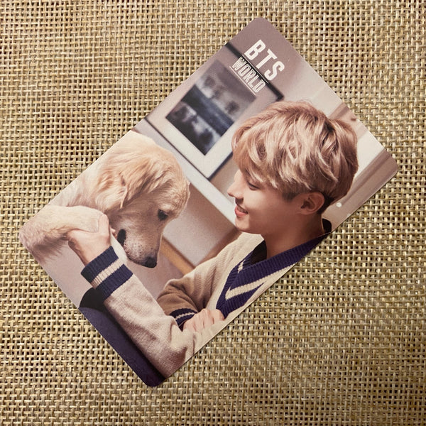 BTS J-HOPE [ World OST ] Official Photocard, Double Sided / New, Rare / Gift
