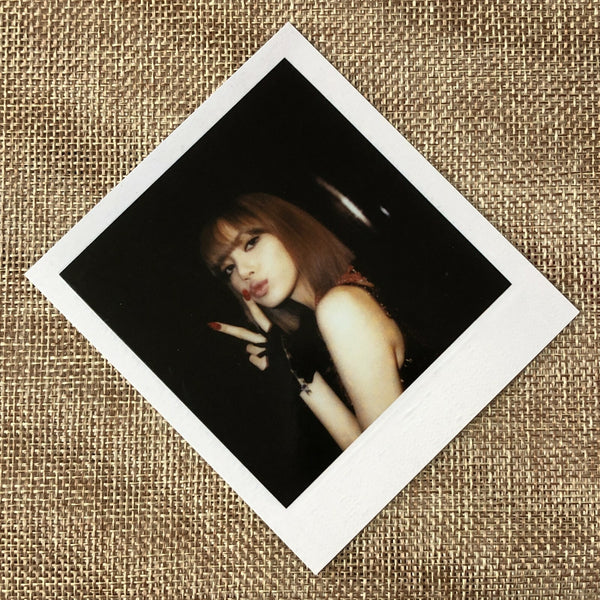 BLACKPINK LISA #1 [ LALISA ] Official Polaroid Photocard, Gold Ver / New / Gift