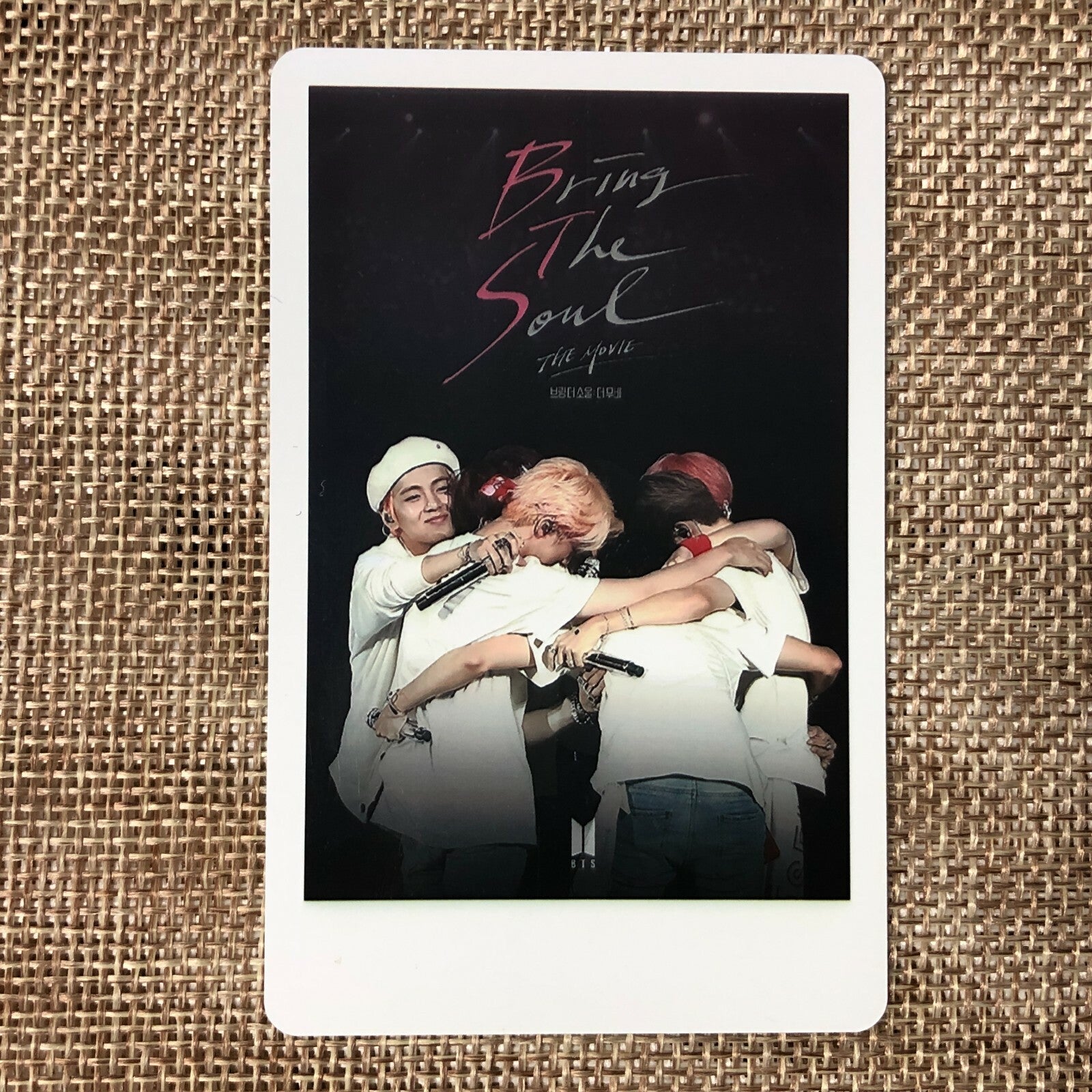 BTS GROUP #21 [Bring The Soul Movie] Official Ticket Photocard Photo / Gift