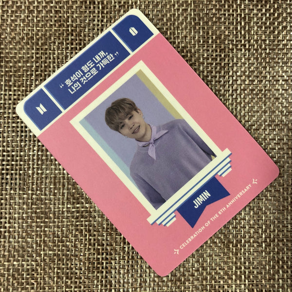 BTS JIMIN [FESTA D-Day Calendar 8th Anniversary] Official Photocard Set / Gift