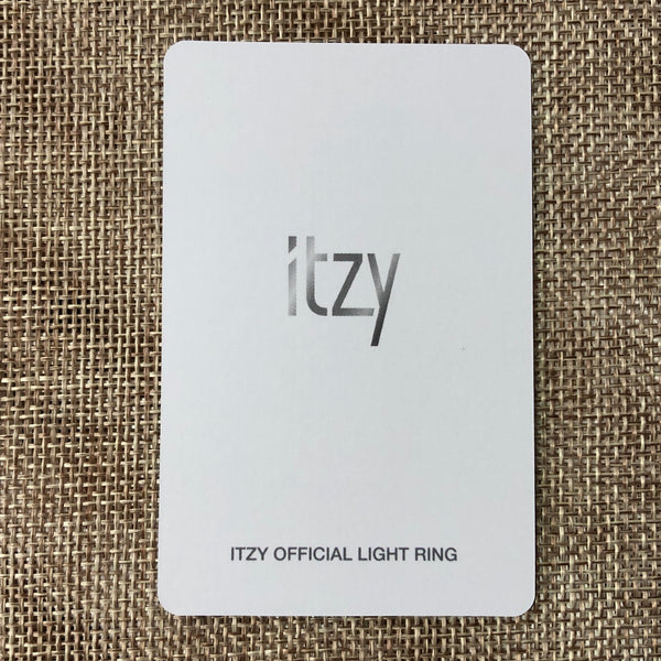 ITZY RYUJIN [ LIGHT RING Pre Order ] Official Photocard / New / Gift