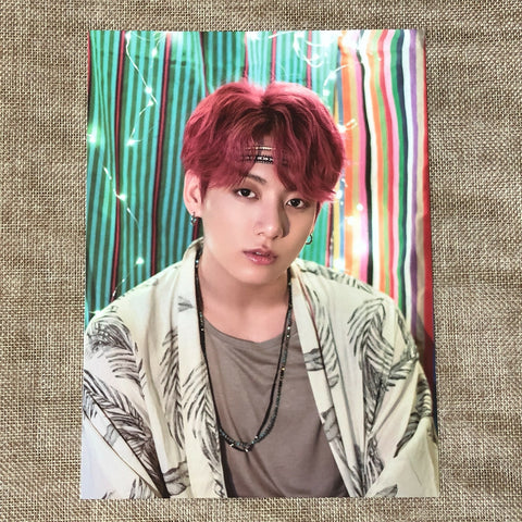 BTS JUNGKOOK [ Summer Package 2018 in Saipan ] Official Mini Poster / New / Gift