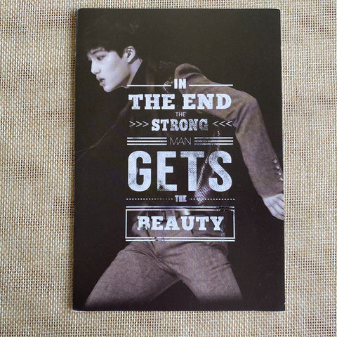 EXO KAI #3 [2014 Calendar Make Me Wanna Loose] Official Postcard / Mint, Rare