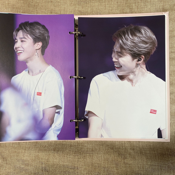 BTS JIMIN [ SLAY Exhibition] Photobook by Mighty, 250 pg 22x29cm /Good / +Gift